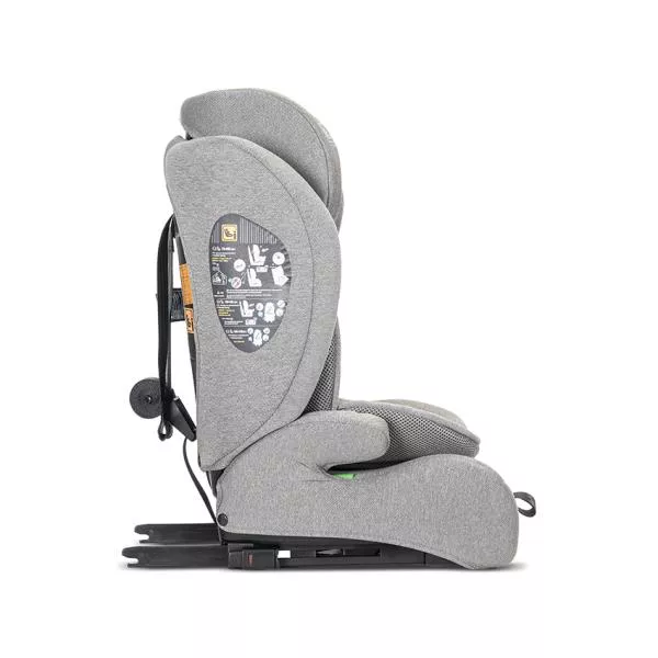 Scaun auto pentru copii, Rio, Isofix, 76-150 cm, 15 Luni-12 Ani, tetiera reglabila prin mecanism Grey 7
