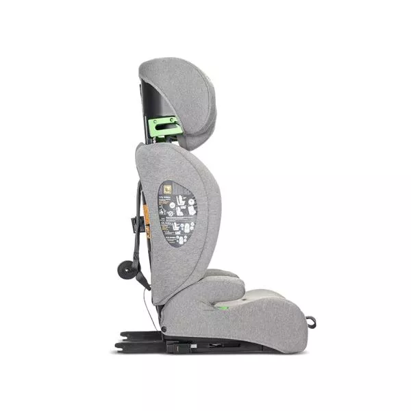 Scaun auto pentru copii, Rio, Isofix, 76-150 cm, 15 Luni-12 Ani, tetiera reglabila prin mecanism Grey 9