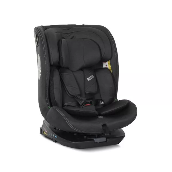 Scaun auto pentru copii, Rodeo, i-Size, Isofix, rotativ, 0 luni-12 ani, 40-150 cm, Black 1