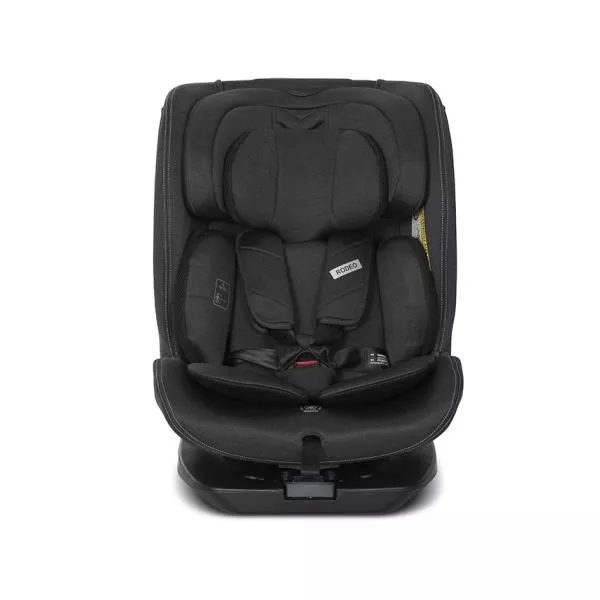 Scaun auto pentru copii, Rodeo, i-Size, Isofix, rotativ, 0 luni-12 ani, 40-150 cm, Black 2