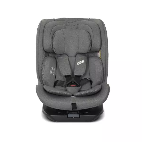 Scaun auto pentru copii, Rodeo, i-Size, Isofix, rotativ, 0 luni-12 ani, 40-150 cm, Grey 2