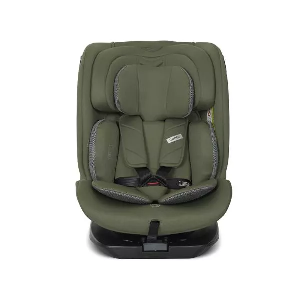Scaun auto pentru copii, Rodeo, i-Size, Isofix, rotativ, 0 luni-12 ani, 40-150 cm, Green & Grey 2