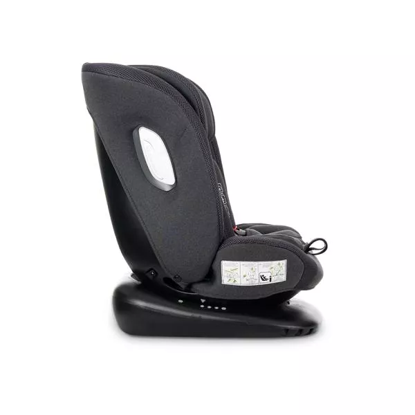 Scaun auto pentru copii, Sagitta, i-Size, rotativ 360, protectie laterala SPS, spatar reglabil, 0-12 ani,  40-150 cm, SPS, Black 4