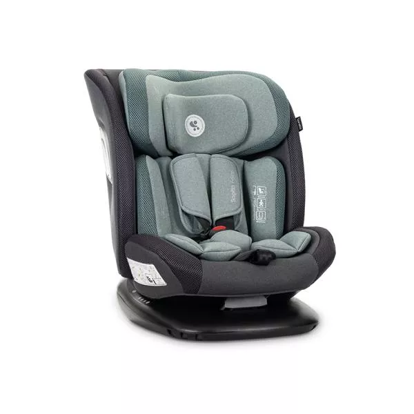 Scaun auto pentru copii, Sagitta, i-Size, rotativ 360, protectie laterala SPS, spatar reglabil, 0-12 ani,  40-150 cm, SPS, Green 2