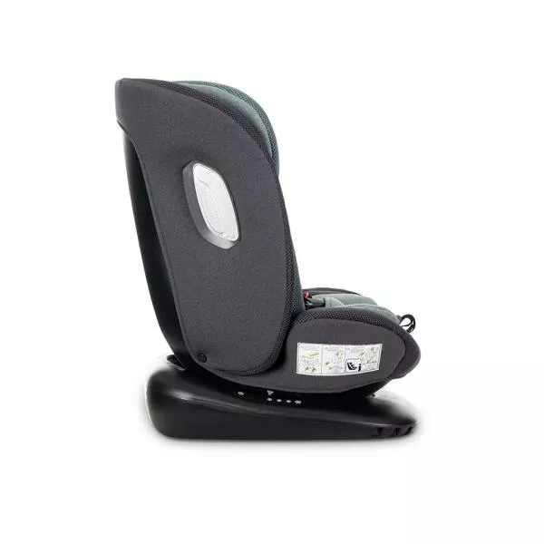 Scaun auto pentru copii, Sagitta, i-Size, rotativ 360, protectie laterala SPS, spatar reglabil, 0-12 ani,  40-150 cm, SPS, Green 4
