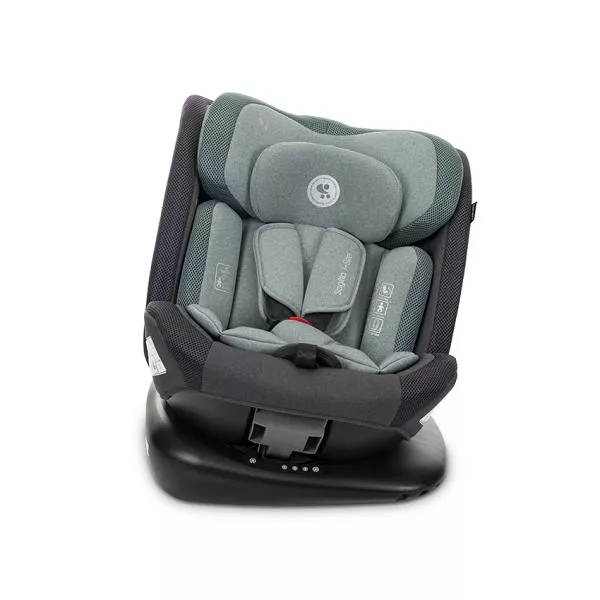 Scaun auto pentru copii, Sagitta, i-Size, rotativ 360, protectie laterala SPS, spatar reglabil, 0-12 ani,  40-150 cm, SPS, Green 5