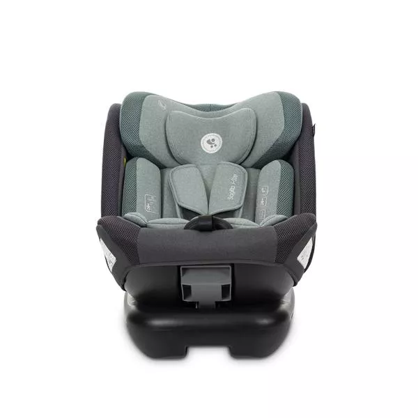 Scaun auto pentru copii, Sagitta, i-Size, rotativ 360, protectie laterala SPS, spatar reglabil, 0-12 ani,  40-150 cm, SPS, Green 6
