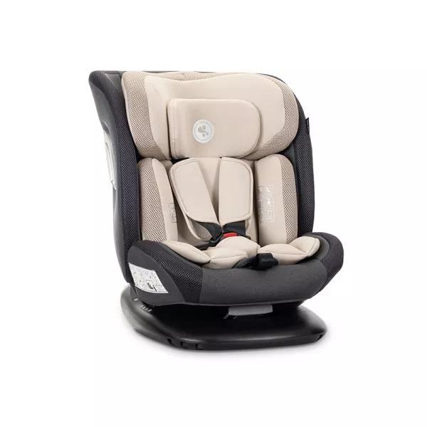 Scaun auto pentru copii, Sagitta, i-Size, rotativ 360, protectie laterala SPS, spatar reglabil, 0-12 ani,  40-150 cm, SPS, Beige 2
