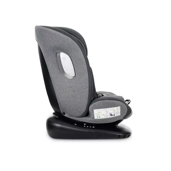 Scaun auto pentru copii, Sagitta, i-Size, rotativ 360, protectie laterala SPS, spatar reglabil, 0-12 ani,  40-150 cm, SPS, Grey 4
