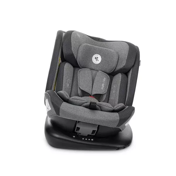 Scaun auto pentru copii, Sagitta, i-Size, rotativ 360, protectie laterala SPS, spatar reglabil, 0-12 ani,  40-150 cm, SPS, Grey 5
