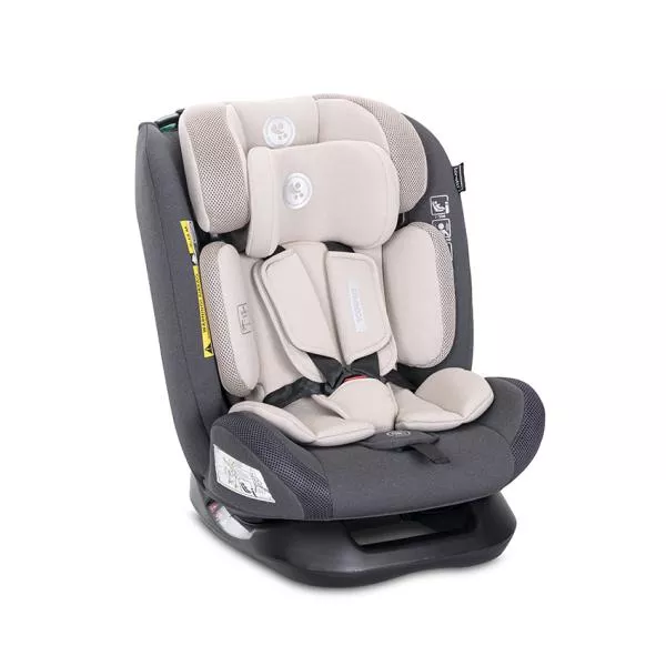 Scaun auto pentru copii, Scorpius, i-Size, 0 luni-12 ani, 40-150 cm, Beige 1