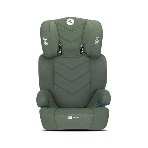 Scaun auto pentru copii, Speed GT, i-Size, Isofix, poate fi folosit ca inaltator auto, 3-12 Ani, 100-150 cm, Green 2
