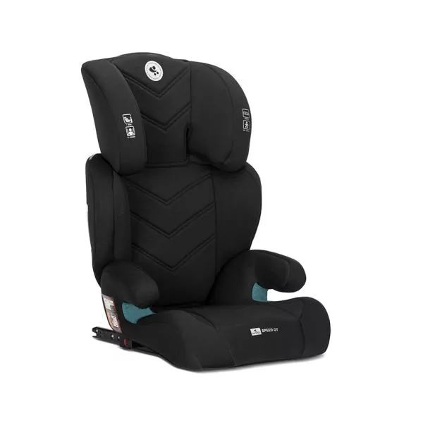 Scaun auto pentru copii, Speed GT, i-Size, Isofix, 2 in 1, transformabil in inaltator auto, tetiera reglabila multiple pozitii, 3-12 Ani, 100-150 cm, Black 1