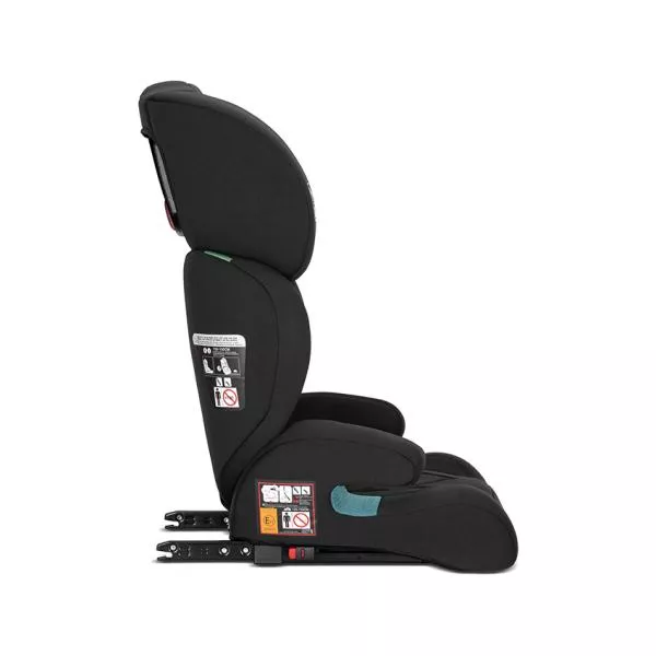 Scaun auto pentru copii, Speed GT, i-Size, Isofix, 2 in 1, transformabil in inaltator auto, tetiera reglabila multiple pozitii, 3-12 Ani, 100-150 cm, Black 4