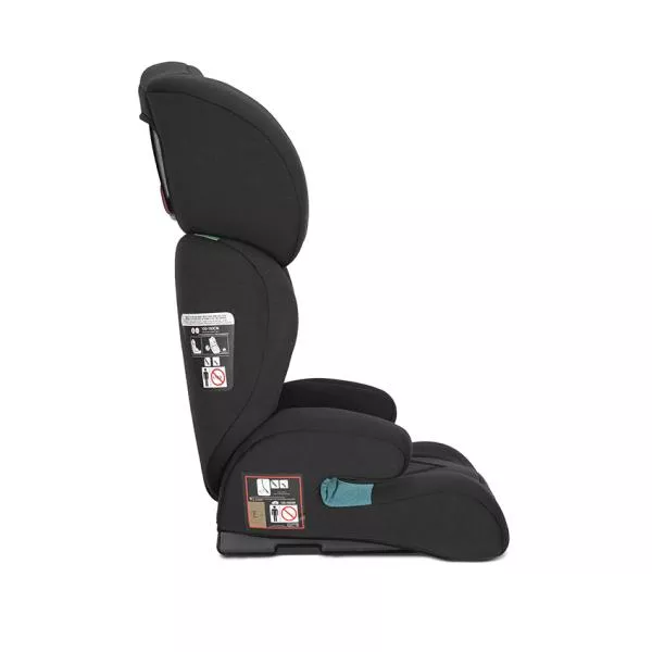 Scaun auto pentru copii, Speed, i-Size, poate fi folosit ca inaltator auto, 3-12 Ani, 100-150 cm, Black 4