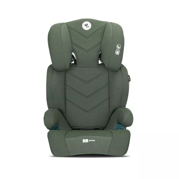 Scaun auto pentru copii, Speed, i-Size, transformabil in inaltator auto, 3-12 Ani, 100-150 cm, Green 2