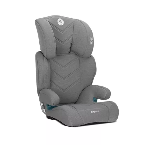 Scaun auto pentru copii, Speed, i-Size, transformabil in inaltator auto, 3-12 Ani, 100-150 cm, Grey 1