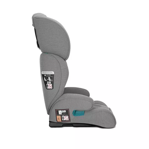 Scaun auto pentru copii, Speed, i-Size, transformabil in inaltator auto, 3-12 Ani, 100-150 cm, Grey 4
