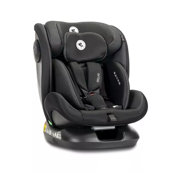 Scaun auto pentru copii, Stellar, tetiera reglabila, spatar reglabil, 0-12 ani,  40-150 cm, SPS, Black 2