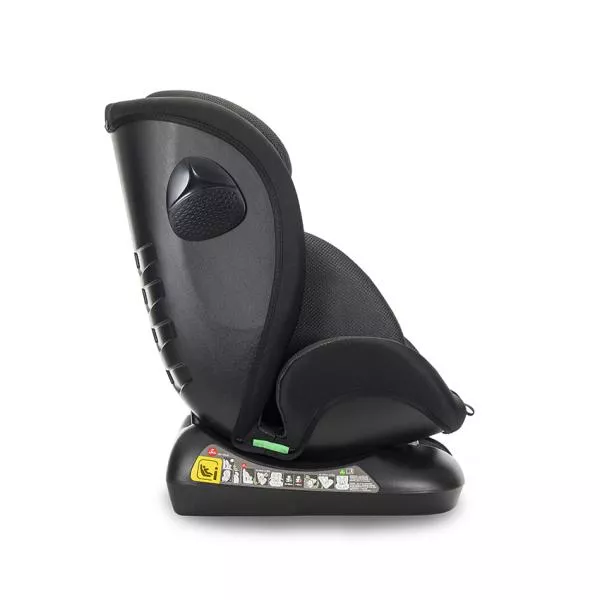 Scaun auto pentru copii, Stellar, tetiera reglabila, spatar reglabil, 0-12 ani,  40-150 cm, SPS, Black 4