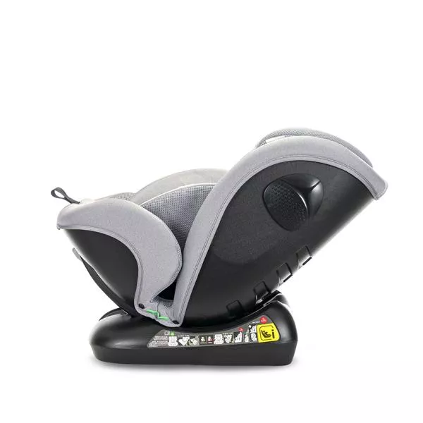 Scaun auto pentru copii, Stellar, tetiera reglabila, spatar reglabil, 0-12 ani,  40-150 cm, SPS, Grey 5