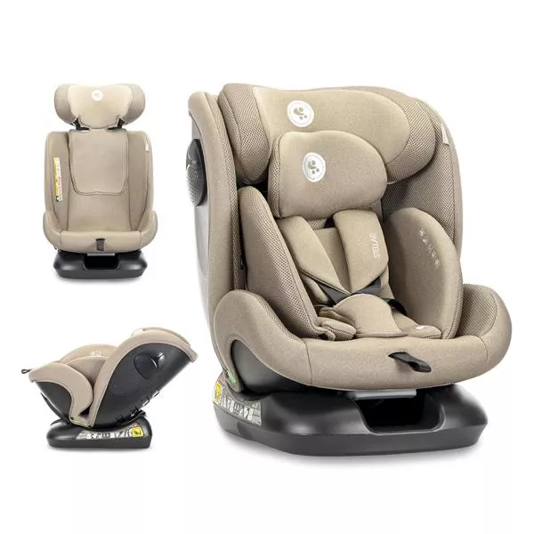 Scaun auto pentru copii, Stellar, tetiera reglabila, spatar reglabil, 0-12 ani,  40-150 cm, SPS, Cashmere 1