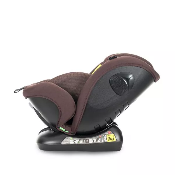 Scaun auto pentru copii, Stellar, tetiera reglabila, spatar reglabil, 0-12 ani,  40-150 cm, SPS, Bitter Chocolate 5