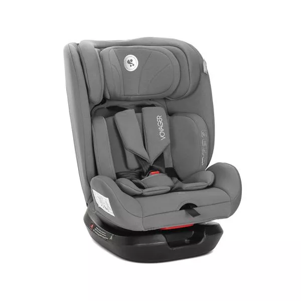 Scaun auto pentru copii, Voyager, i-Size, inclusa pernuta de calatorie, 0 luni-12 ani, 40-150 cm, Grey 2