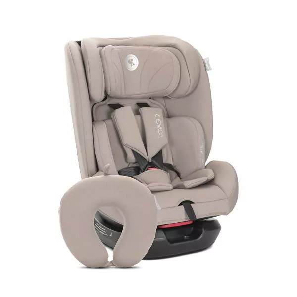 Scaun auto pentru copii, Voyager, i-Size, inclusa pernuta de calatorie, 0 luni-12 ani, 40-150 cm, Beige 1