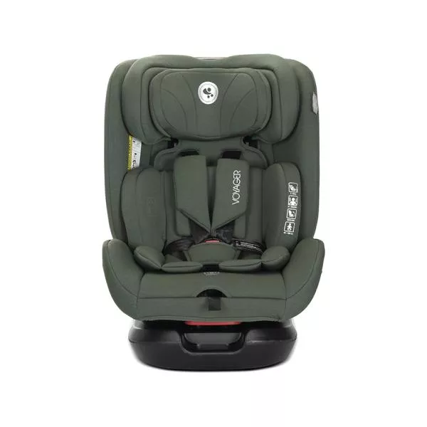 Scaun auto pentru copii, Voyager, i-Size, inclusa pernuta de calatorie, 0 luni-12 ani, 40-150 cm, Green 3