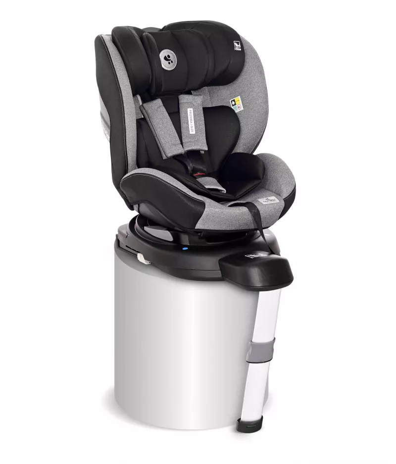 Scaun auto, Proxima, I-Size, Isofix, rotativ, 40-105 cm, Grey & Black 1