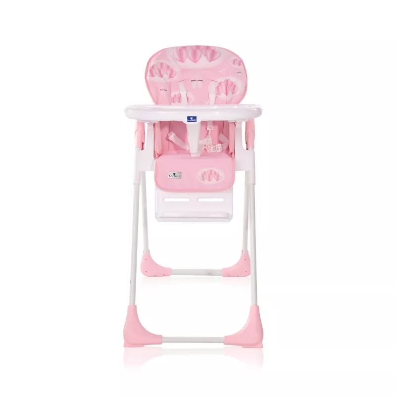 Scaun de masa, Cryspi, reglabil, Pink Hearts 2