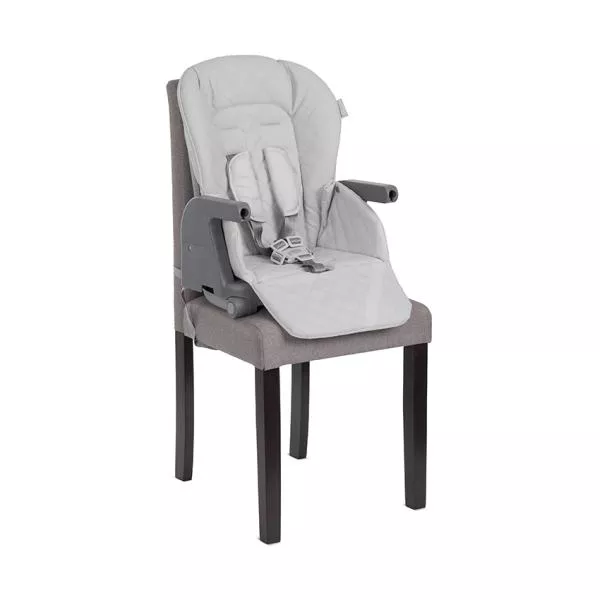 Scaun de masa inalt pentru copii 3 in 1, Chef, reglabil mutiple pozitii, Grey Leather 5