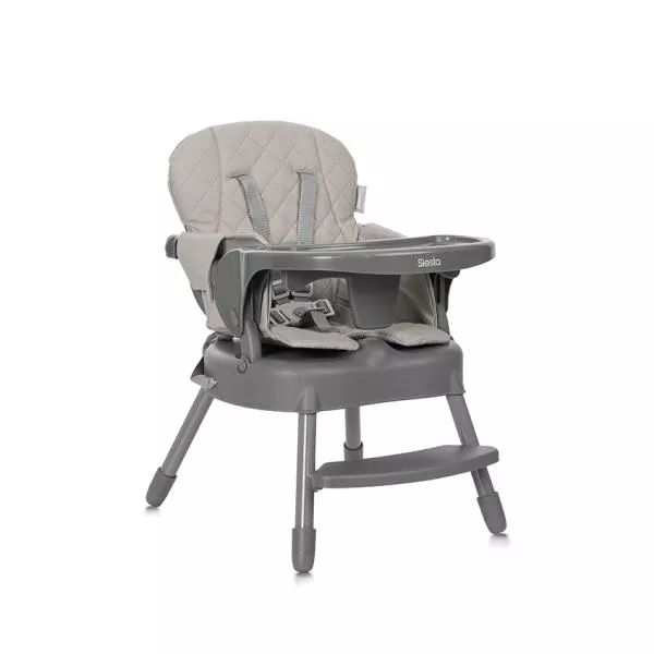 Scaun de masa pentru copii 3 in 1, Siesta, Beige Leather 5