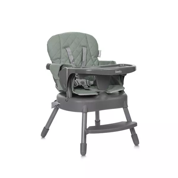 Scaun de masa pentru copii 3 in 1, Siesta, Green Leather 5