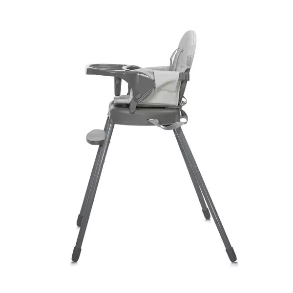 Scaun de masa pentru copii 3 in 1, Siesta, Grey Leather 4