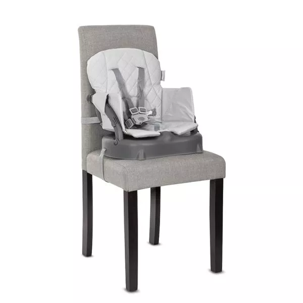 Scaun de masa pentru copii 3 in 1, Siesta, Grey Leather 7