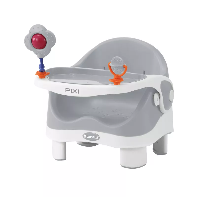 Scaun de masa, Pixi, Booster, Grey & White 1