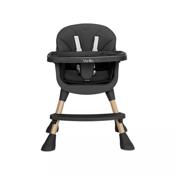 Scaun inalt de masa, Lorelli, Vanilla, 3 in 1, de la 6 luni pana la 6 ani (26kg), Black 6