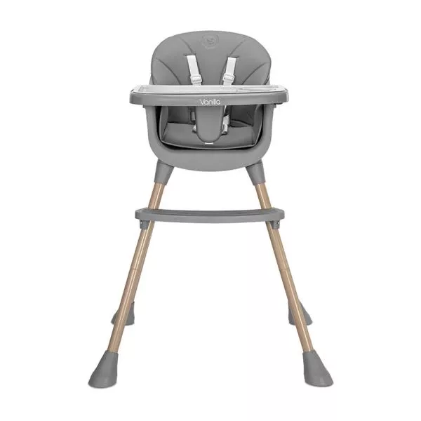 Scaun inalt de masa, Vanilla, 3 in 1, de la 6 luni pana la 6 ani (26kg), Grey 3