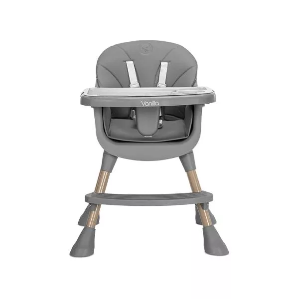 Scaun inalt de masa, Vanilla, 3 in 1, de la 6 luni pana la 6 ani (26kg), Grey 6