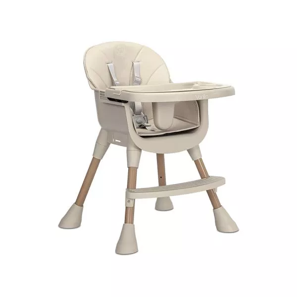Scaun inalt de masa, Vanilla, 3 in 1, de la 6 luni pana la 6 ani (26kg), Beige 5