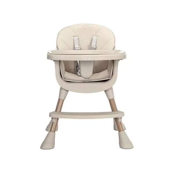 Scaun inalt de masa, Vanilla, 3 in 1, de la 6 luni pana la 6 ani (26kg), Beige 6