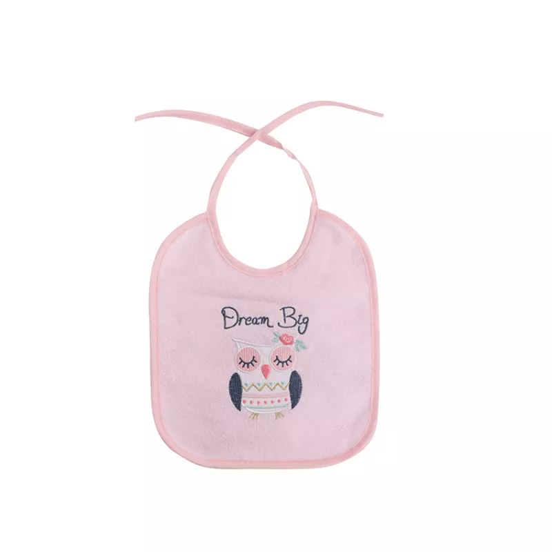 Set 3 bavete bumbac si peva, 23 X 20 cm, inchidere cu snur, fetite 2