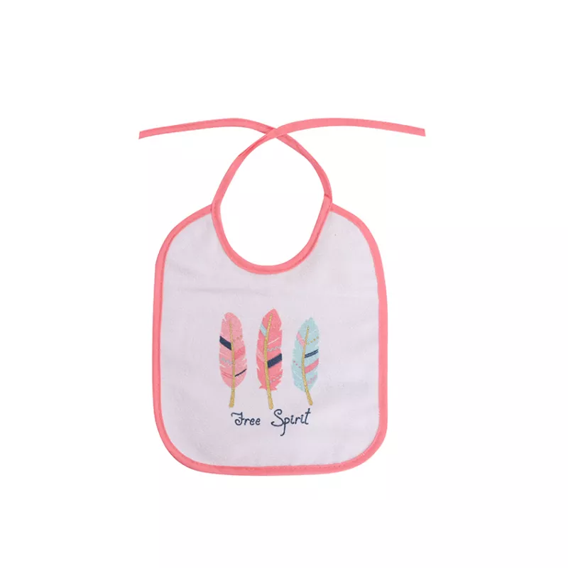 Set 3 bavete bumbac si peva, 23 X 20 cm, inchidere cu snur, fetite 4