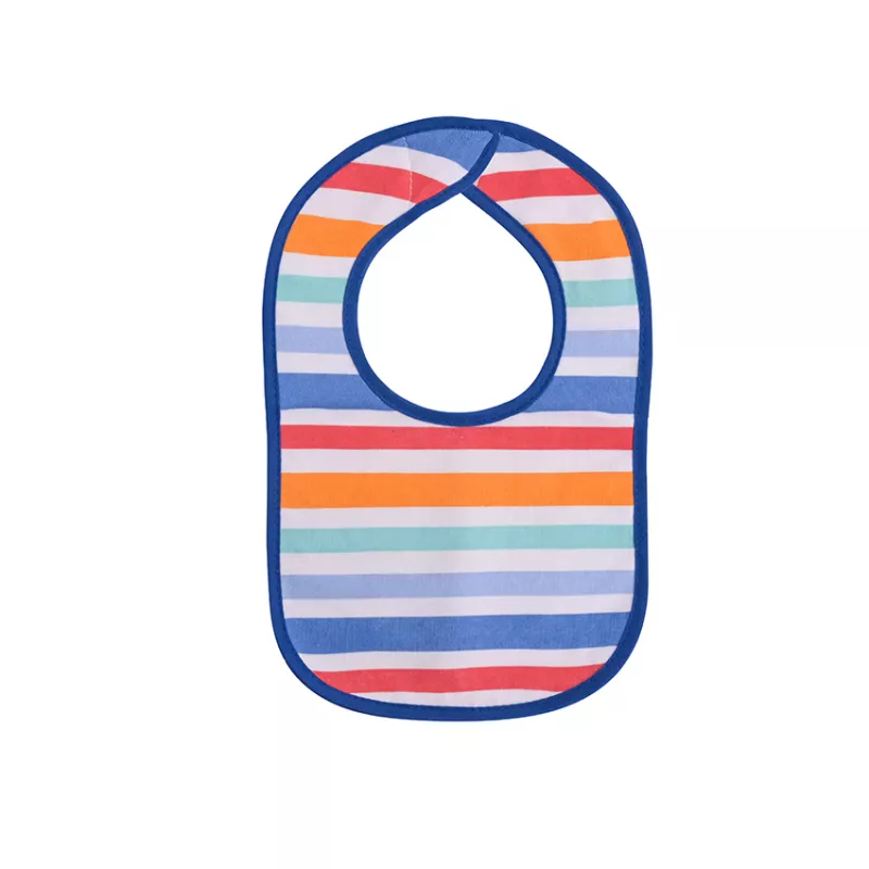 Set 3 bavete bumbac si peva, 30 x 19 cm, inchidere cu banda velcro, baietei 4