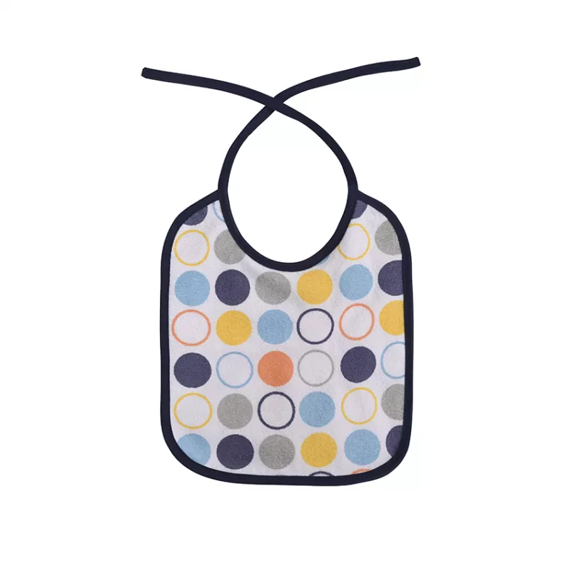 Set 7 bavete bumbac, 23 X 20 cm, inchidere cu snur, baietei 4