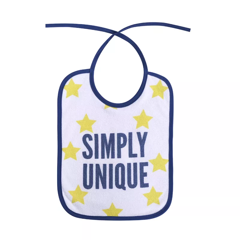 Set 7 bavete, bumbac ambele fete, 20 X 25,5 cm, inchidere cu snur, unisex 2