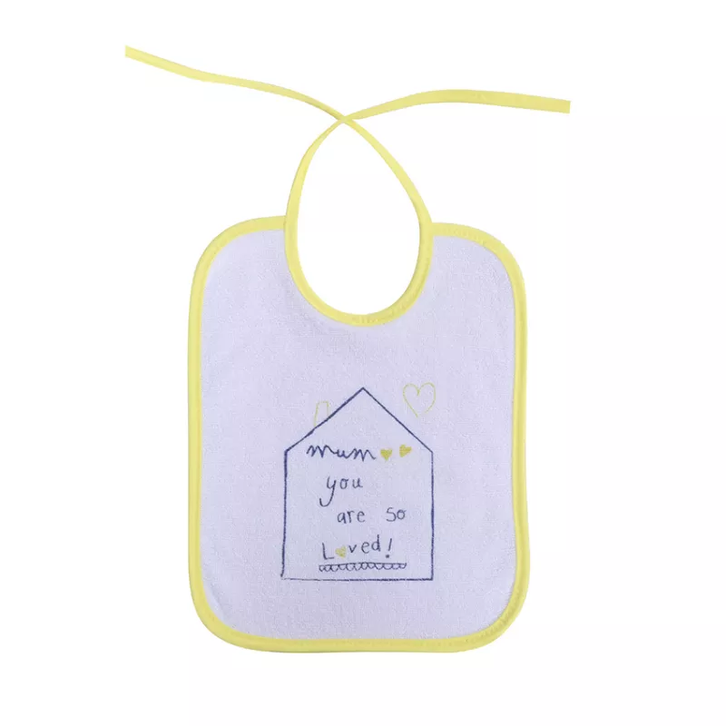 Set 7 bavete, bumbac ambele fete, 20 X 25,5 cm, inchidere cu snur, unisex 5
