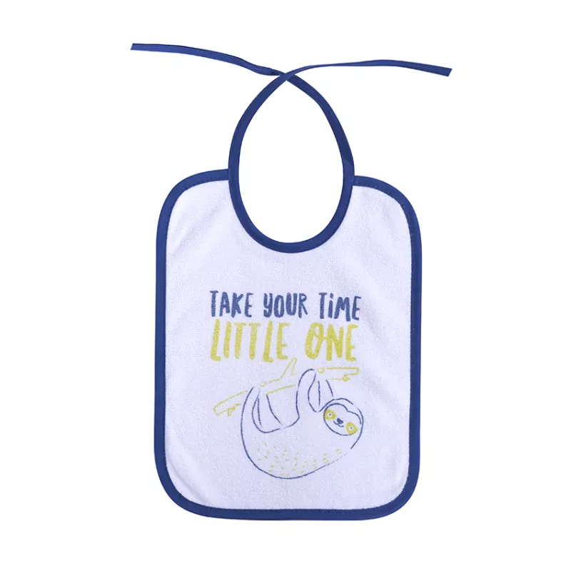 Set 7 bavete, bumbac ambele fete, 20 X 25,5 cm, inchidere cu snur, unisex 7
